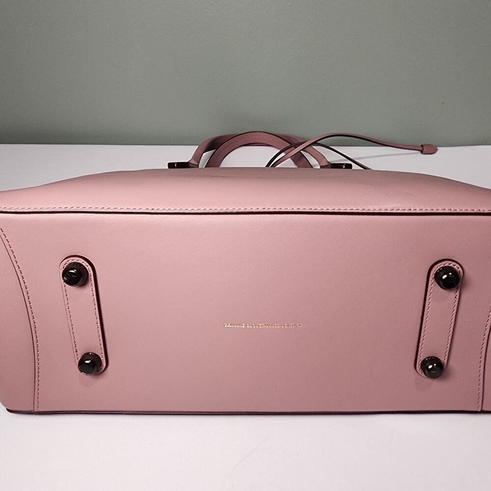 Coach 22821 Cooper Carryall Gunmetal Dusty Pink Glovetanned Leather - Picture 5 of 8